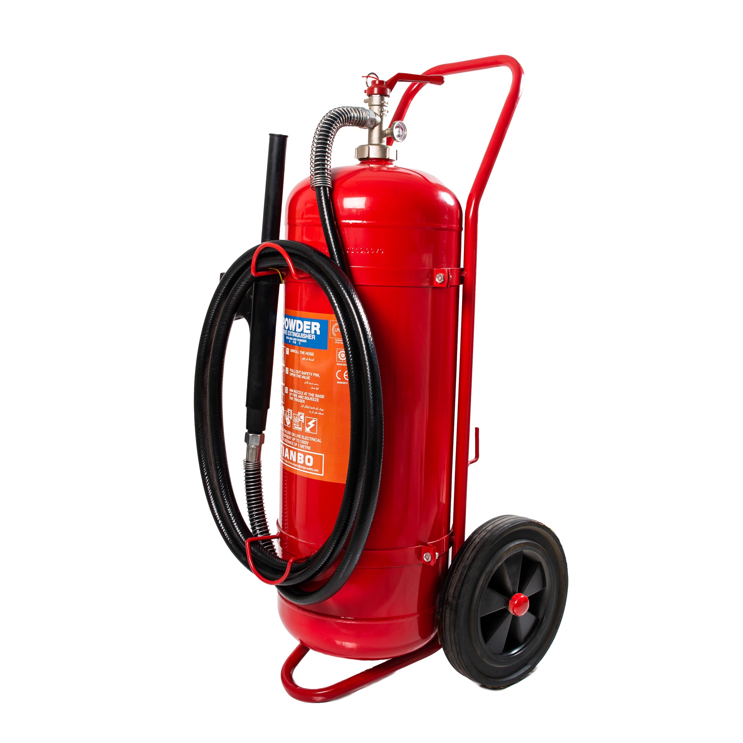 50kg ABC Powder Wheeled Fire Extinguisher